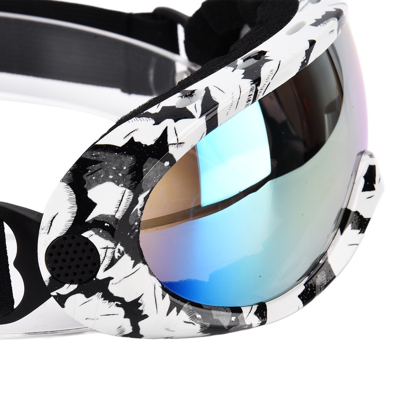 Single Layer Professional Ski Goggles Windproof Outdoor Riding UV Protection