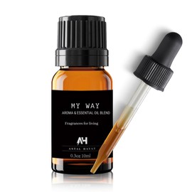 My Way 10mL Essential Oil Scent - Luxury Hotel Inspired Aromatherapy Scent Diffuser Oil - Sandalwood, Cedar, & Iris - Inspired by One Hotel Miami Beach - The One Diffuser Oil Refill