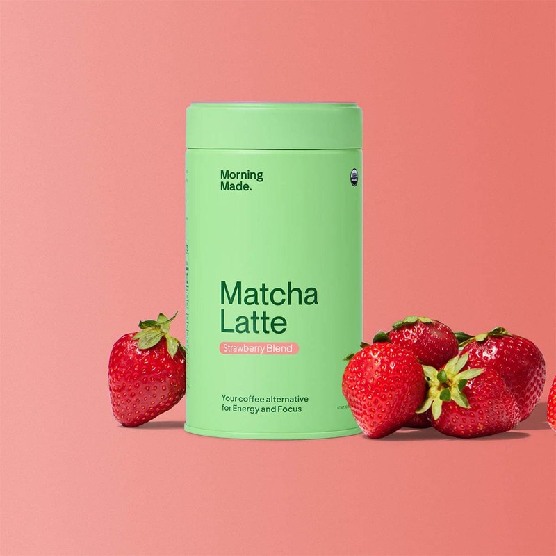 Morning Made Matcha Latte - Strawberry Blend, 300g
