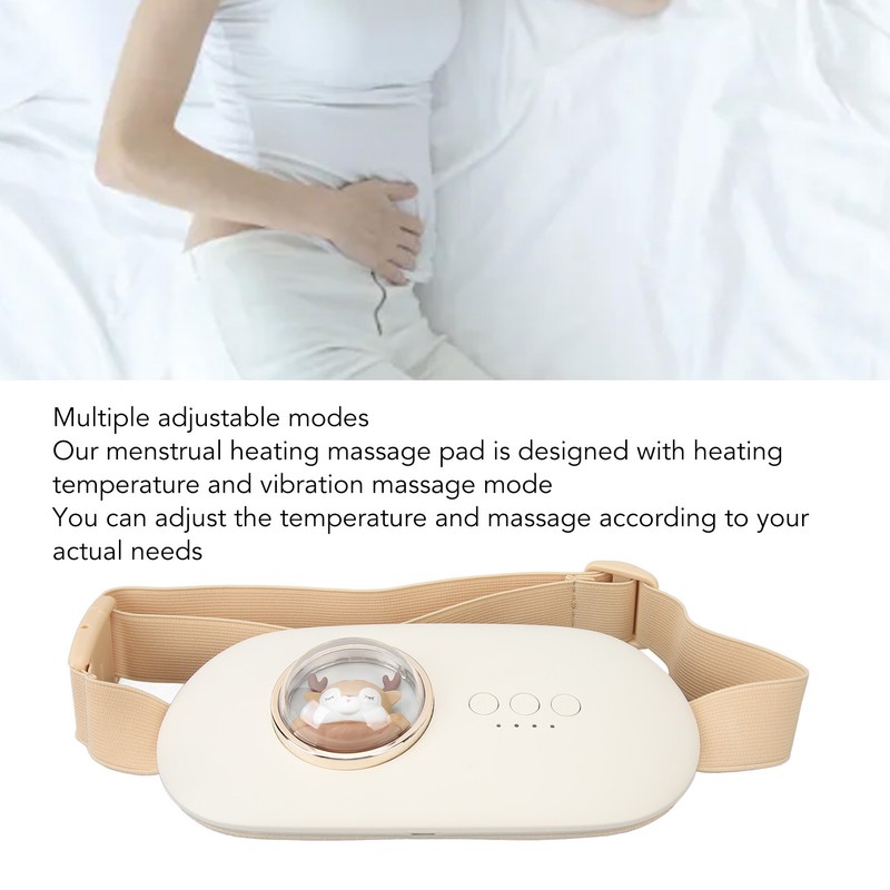Portable Cordless Heating Pad Electric Waist Belt Device 3 Second
