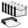 Binditek 5 Pack Plastic Expanding Folders, Expandable Document Folder with