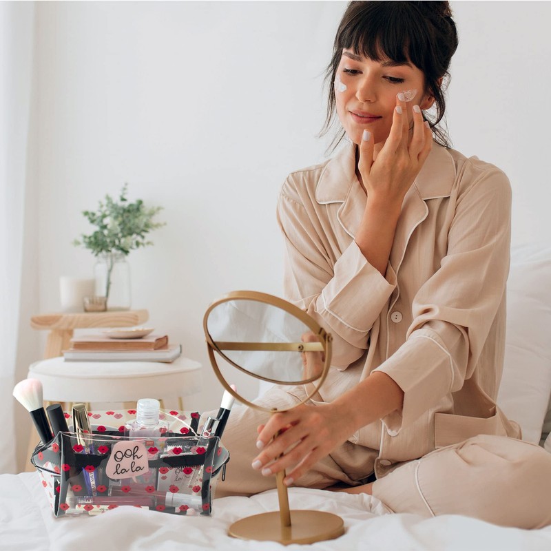 Legami - Makeup Bag, Makeup Queen, 18x14 cm, Metal and