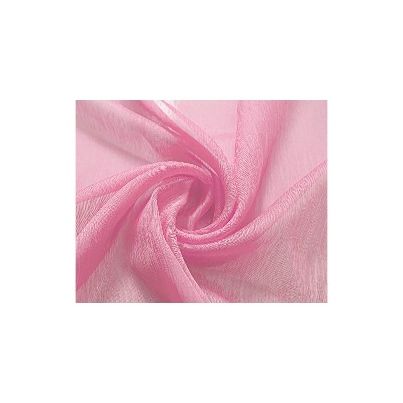 RT Designers Collection PNC04326 Celine Sheer 55x90 Rod Pocket Curtain