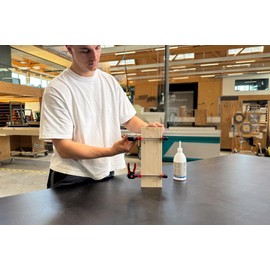 BESSEY EZ360S-11SET Single-Handed Clamp with Rotating Handle Span 110 mm Projection 40 mm Clamping Force 40 kg Innovative 360° Rotating Mechanism Ideal for Model Making Weight 0.23 kg