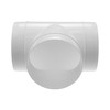 Vent Systems Diameter 125 mm Duct Connector, 3-Way Hose Adapter,