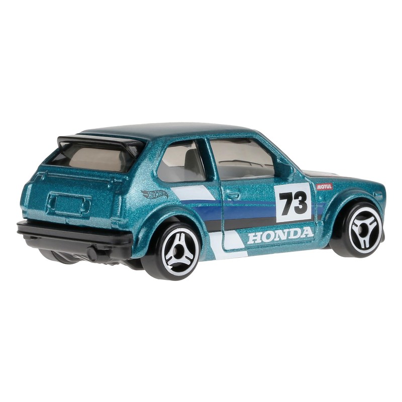 Hot Wheels HXR19 Basic Car '73 Honda Civic Custom Vehicle