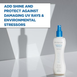 BioSilk Hydrating Therapy Pure Moisture, Leave-In Hair Spray for Frizz Control & Hydration, Adds Shine, Replenishes Hair Moisture, Sulfate-Free, Paraben-Free, Cruelty-Free, 7 Oz