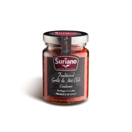 Suriano Traditional Garlic & Peperoncino condiment, 3.17 oz (Pack of 1)