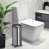 Bunoxea Toilet Paper Holder Stand, Freestanding Toilet Tissue Organizer, Minimalistic