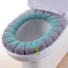 Warm Toilet Seat Cover for Bathroom Comfort – Soft Washable