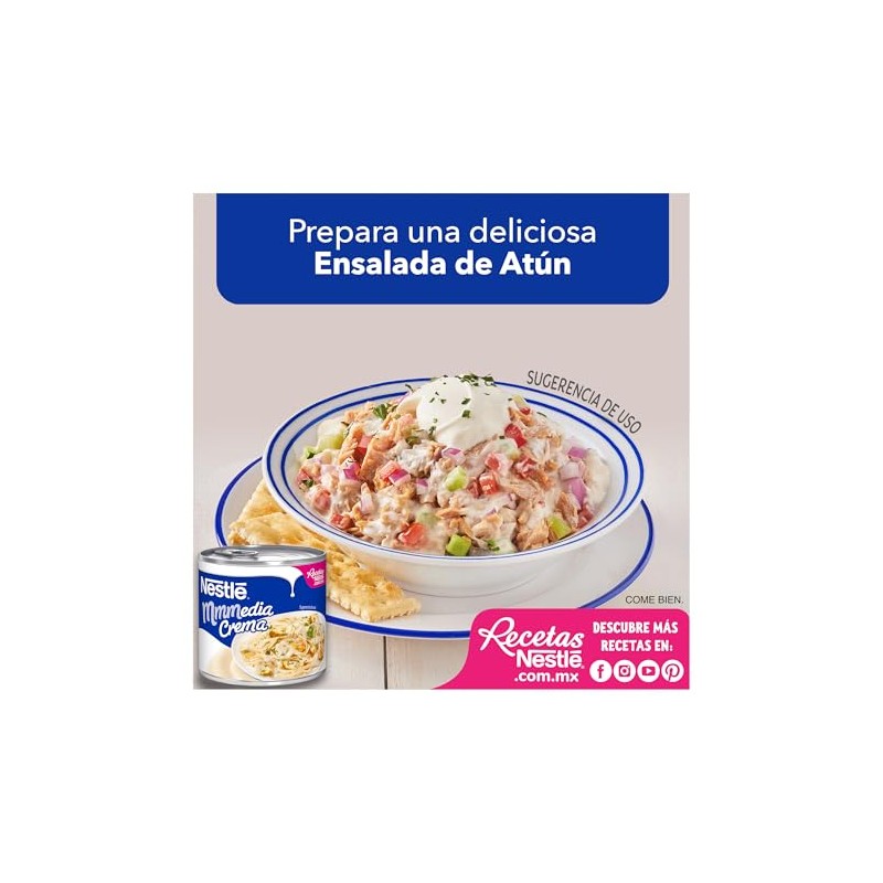 Nestle Media Crema Nestle 225 gramos
