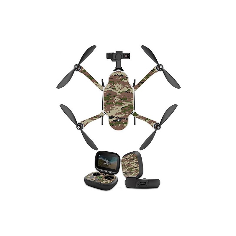 MightySkins Skin Compatible with GoPro Karma Drone Headphones wrap Cover