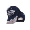 A beautiful hat 2-Tone Blue Hat I Love Jesus on