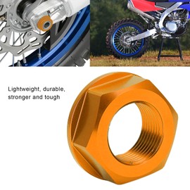 Motorcycle Wheel Axle Nut M20xP1.5 for YZ125/YZ250 1999-2021 - Durable Aluminum Design