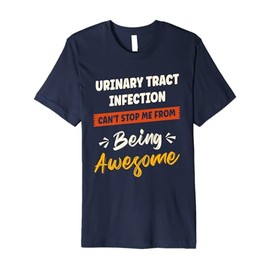 Mens Urinary Tract Infection Awareness Disease Fighter Warrior Premium T-Shirt