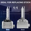 Erato D1S Xenon HID Headlight Bulbs,6000K 35W Diamond White, High