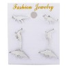 Patry Set De 3 Pares Aretes Dinosaurio
