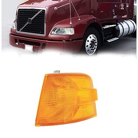 Torque Driver Left Side Turn Signal Light Replacement for 1999-2011 Volvo VNM and 1996-2003 VN VNL Semi Trucks [NOT Included Bulbs] DOT SAE Approved LH (TR014-L)