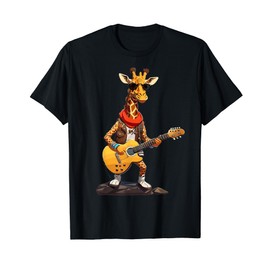 Giraffe Rock'n Roll, Giraffe Rock Rocking Giraffe Rock Bands T-Shirt