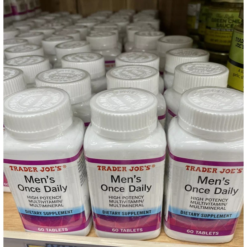 Trader Joe’s Men’s Once Daily High Potency Multivitamin Multimineral