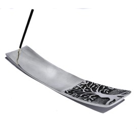 Berk Incense Stick Holder Modern Pure Metal *Life Tree* - Very High Quality Incense Burner for the Home