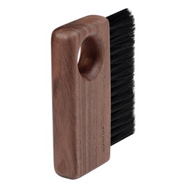 Normcore Barista Cleaning Brush, American Walnut Handle, Barista Bench Cleaning Brush for Espresso Machine, Grinder, Countertop, Compact Coffee Cleaning Tool for Home or Cafe Baristas
