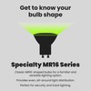 Feit Electric MR16 GU10 LED Bulbs, 50W Equivalent, Dimmable, 3000k
