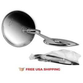Dynacorn For 1963-1965 Nova 1964-1965 Chevelle Round Bowtie Teardrop Door Mirror