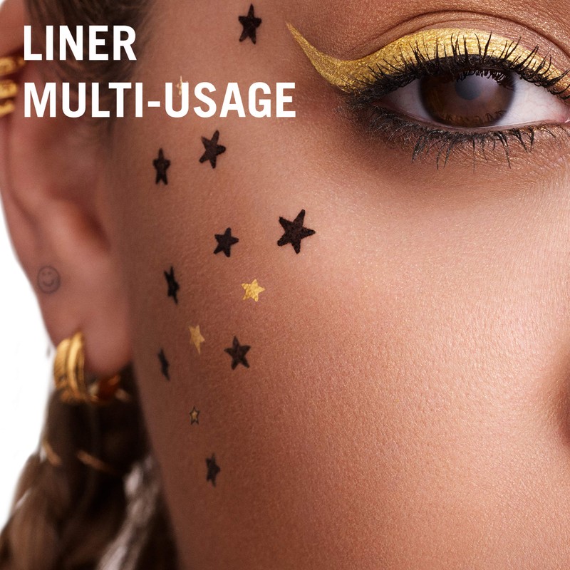 Rimmel London Ink Me Eye & Body Liner, Golden Gang,