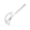 0-180 Degree Protractor Stainless Steel Rotary Protractor 0-15 cm Angle