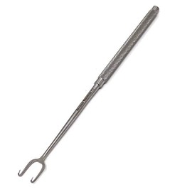 Premium Quality Joseph Skin Hook 6.25", with 2 Sharp Prongs 10mm Apart, Stainless Steel (1)