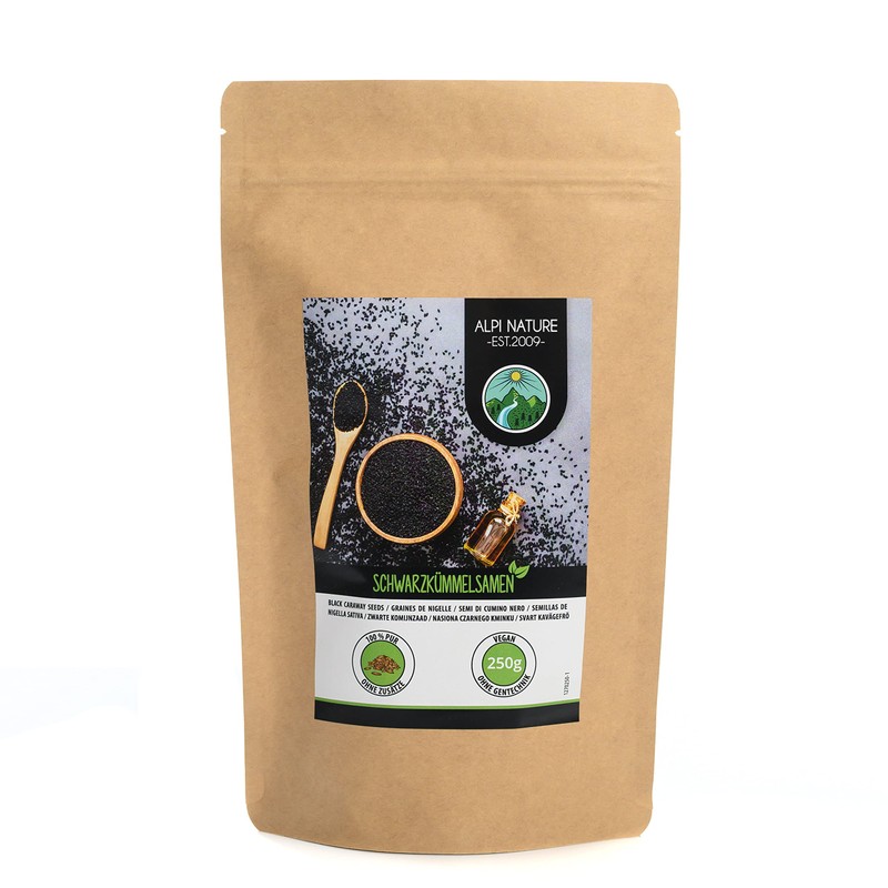 Whole black cumin (250g, 8.8 oz), Nigella seeds, Kalonji, 100%