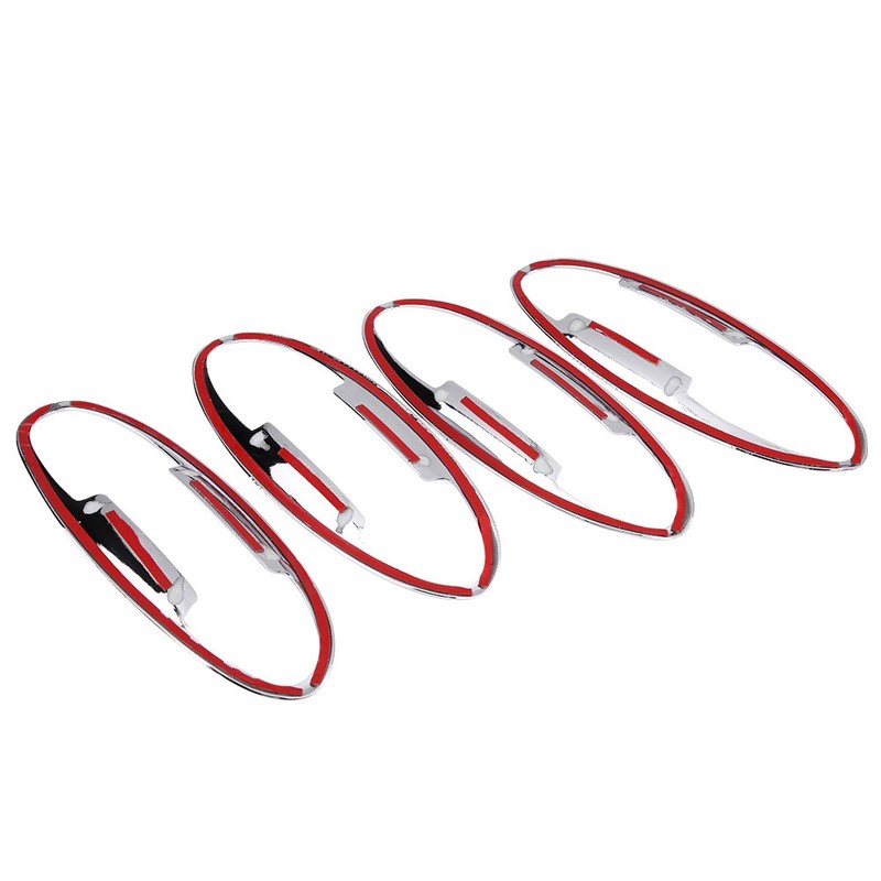 4 pcs Car Chromium Electroplating Door Handle Cup Bowls Cover