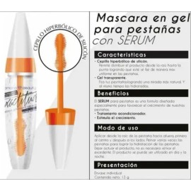 2 Pzas Mascara Pestañas Exactitud Alargadora Serum Kj Beauty                                                                                          