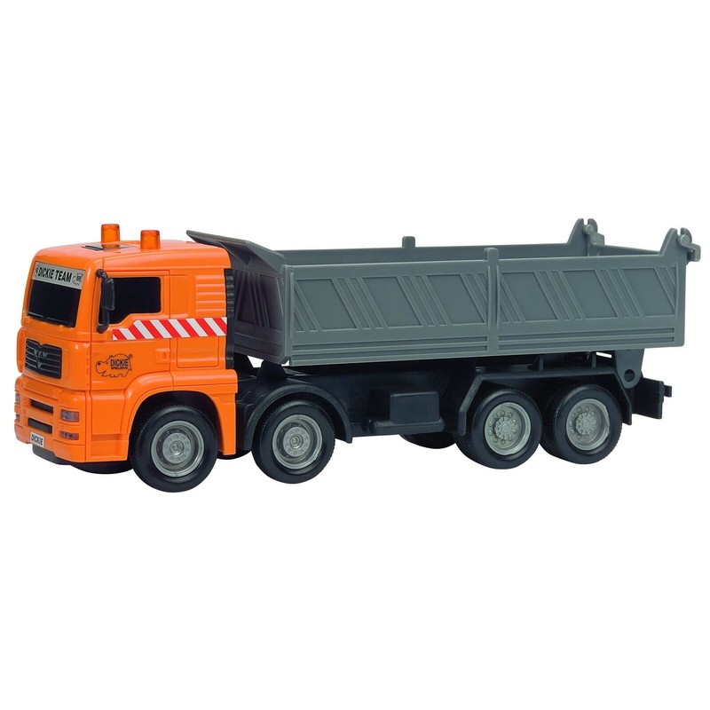 Dickie Toys 48" Mega Crane and Truck Vehicle and Playset