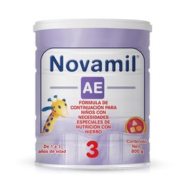 NOVAMIL AE 3 - Fórmula Etapa 3, de 12 a 36 meses edad, bote con 800g