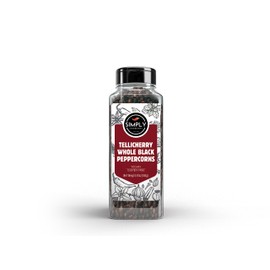 Simply Ingredient Tellicherry Whole Black Peppercorns, 18oz (510g), Black Pepper Grinder Refill, Non- GMO