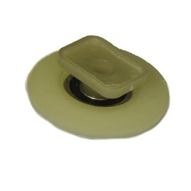 Generic Canister Vacuum Cleaner Power Nozzle BrushRoll Bearing with End Cap Designed to Fit Electrolux Models PN5, PN6, Discovery, Prolux, Brown