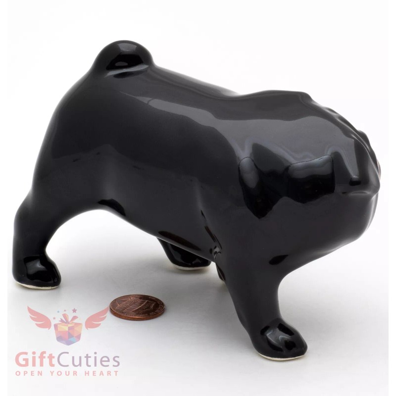 Porcelain Figurine of the Pug dog
