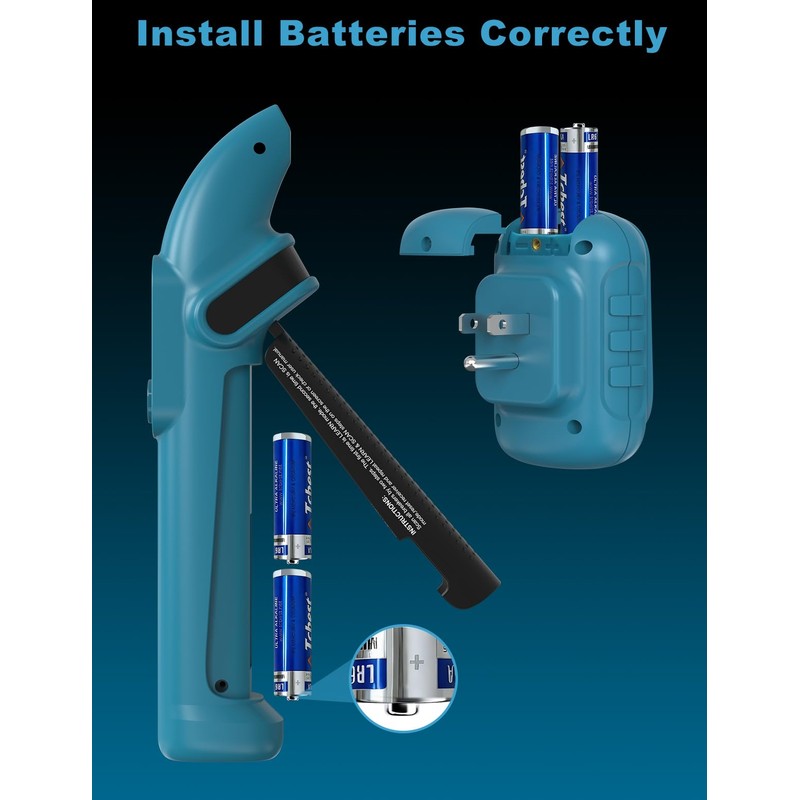 DURFICST Circuit Breaker Finder Tool with Electrical GFCI Outlet Tester,