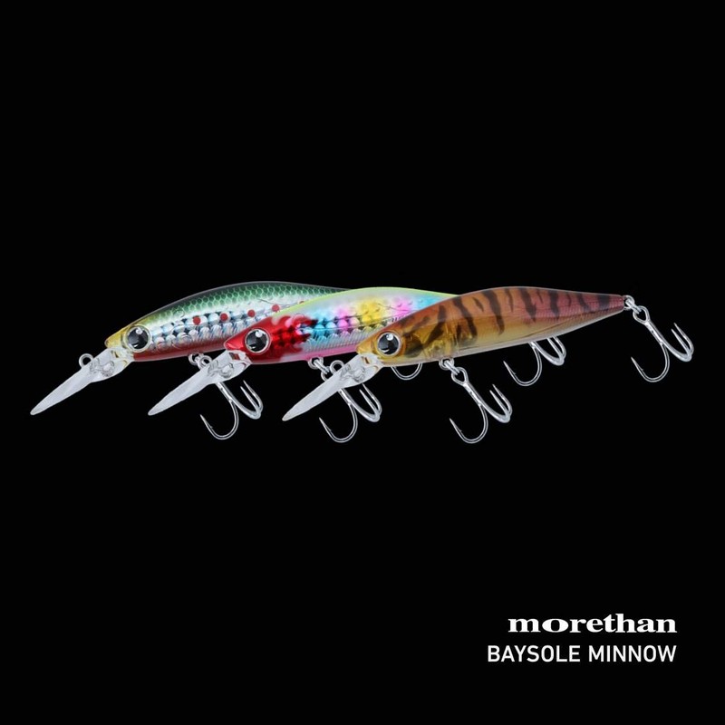 Daiwa Morethan Baysole Minnow 2.9 inches (73 mm) DR Tropical