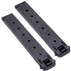 HolsterSmith [2 Pack] Molle Compatible Locking Belt Clips – 5.0 Inch – Universal Attachment for Knife Sheath, Gun Holster, Mag Pouch, Flashlight Holster, Emergency Kits