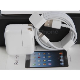 For Apple OEM Fast Charger 12W USB Wall Charger Foldable Portable Travel Plug with Cable