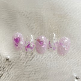 Chameleon Purple - Short Almond / 카멜레온퍼플 - 숏아몬드