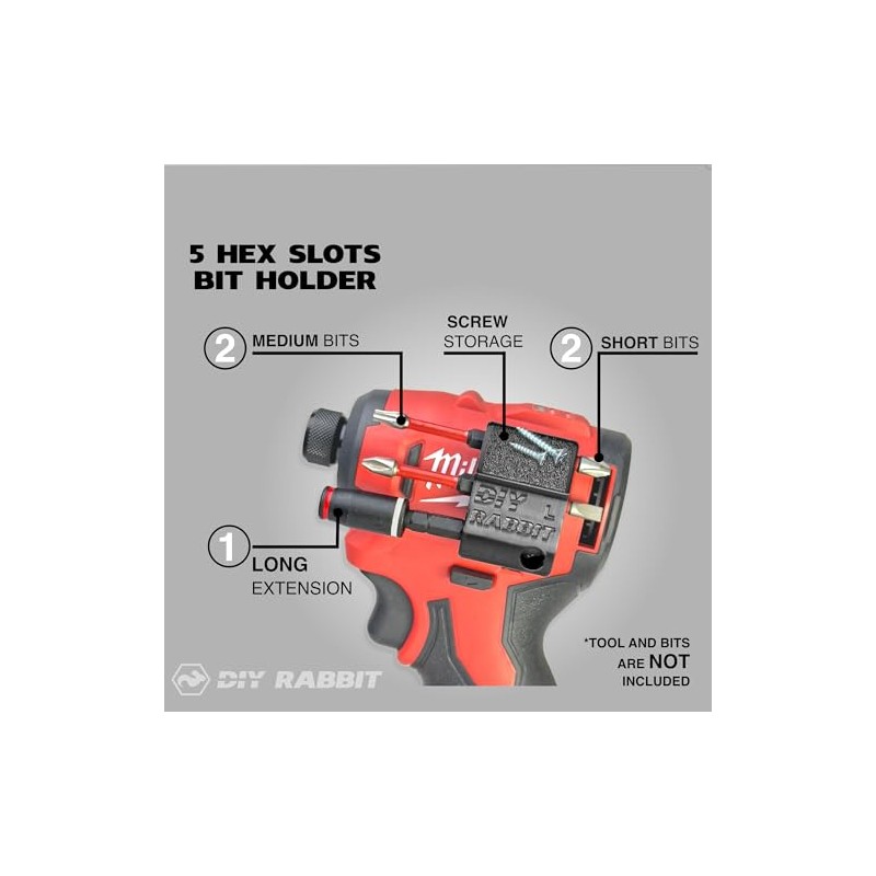 Magnetic Bit Holder for Milwaukee M12 SubCompact Drill & Driver