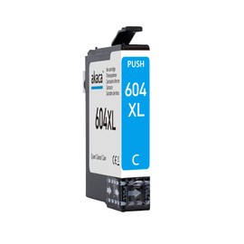 akaca 604XL Printer Cartridges Compatible with Epson 604 604XL Cartridges (1 x Cyan) for Expression Home XP-3200 XP-3205 XP-4200 XP-4205 XP-2200 XP-2205 Workforce WF-2910 WF-2930 WF-2935