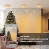 Taoellen Led Ceiling Light 3000K Warm White, 9.09in 120W Equivalent,