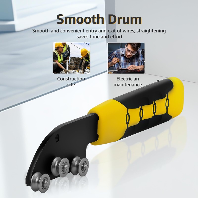 1Pc/2Pcs Wire Straightener Stainless Steel Wire Straightening Tool Electrical Box