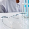NoCry Lightweight Protective Safety Glasses with ANSI Z87.1 Rated, Clear,