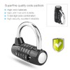 Sonew Combination Padlock with 5-Digit line Code - Password Security